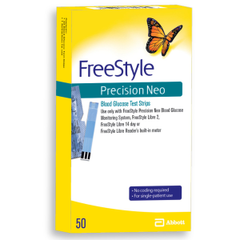 FreeStyle Precision Neo Blood Glucose Test Strips / 50 count